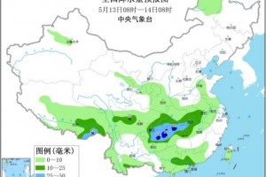 长江中下游等地将有较强降雨北方多地有沙尘